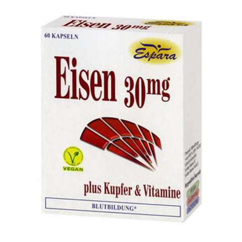 Eisen 30mg Kapseln