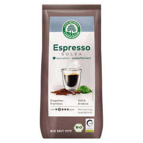 Espresso Solea®, entkoffeiniert, gemahlen