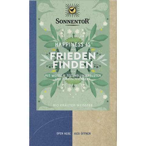 Frieden finden Tee Happiness is®, Doppelkammerbeutel