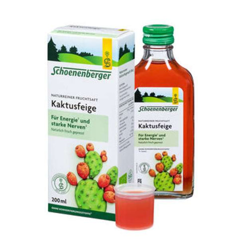 Kaktusfeige, Naturreiner Fruchtsaft bio