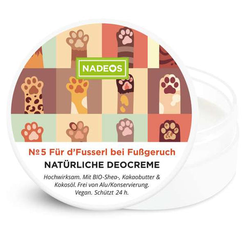 Natürliche Deocreme Fusserl