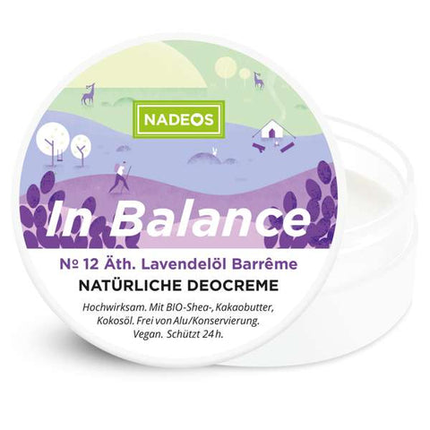 Natürliche Deocreme Lavendel